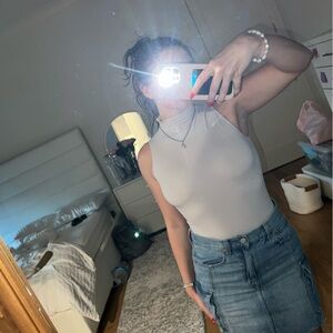 SKIMS Lavender Bodysuit